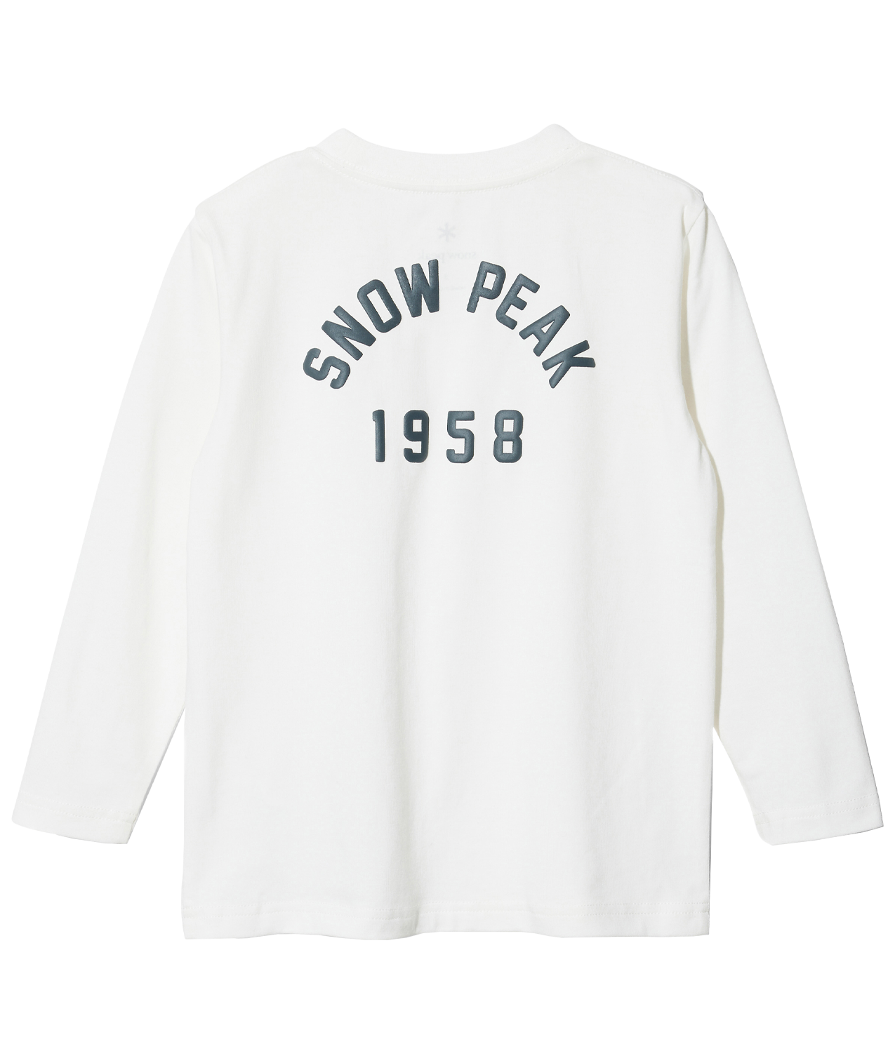 Kids Snow Peak Foam Printed Long Sleeve T-Shirt
