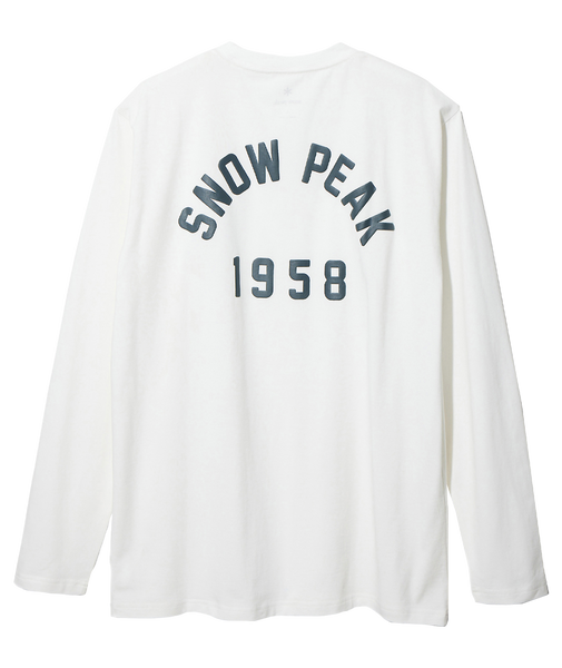 Snow Peak Foam Printed Long Sleeve T-Shirt – Snow Peak