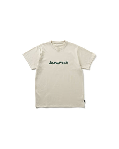 Snow Peak Typography T-Shirt