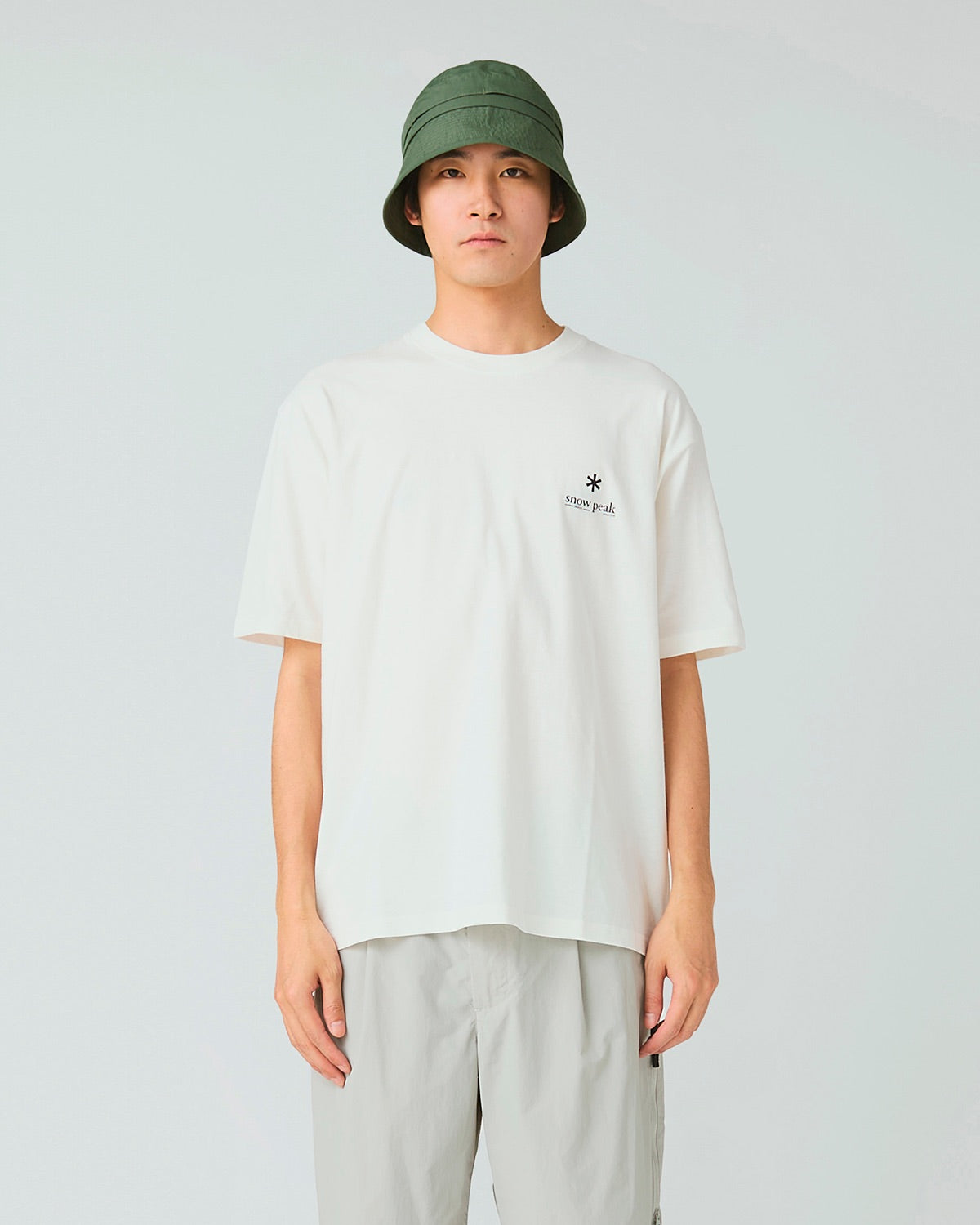 Soft Cotton Relaxed Logo T-Shirt | Snow Peak