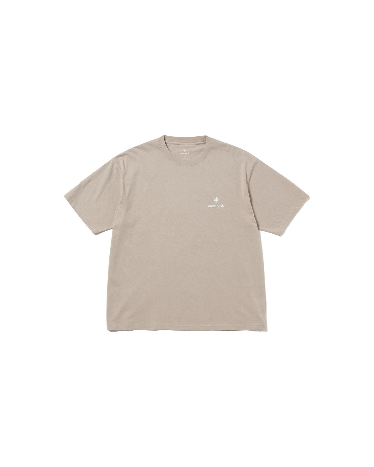 Soft Cotton Relaxed Logo T-Shirt | Snow Peak