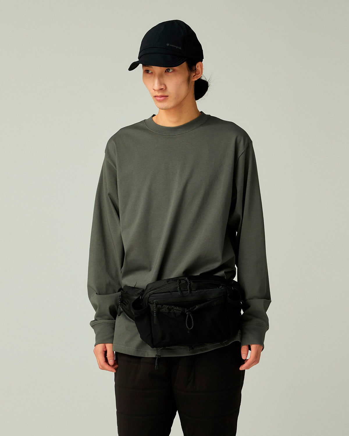 Snow Peak Typography L/S T-Shirt