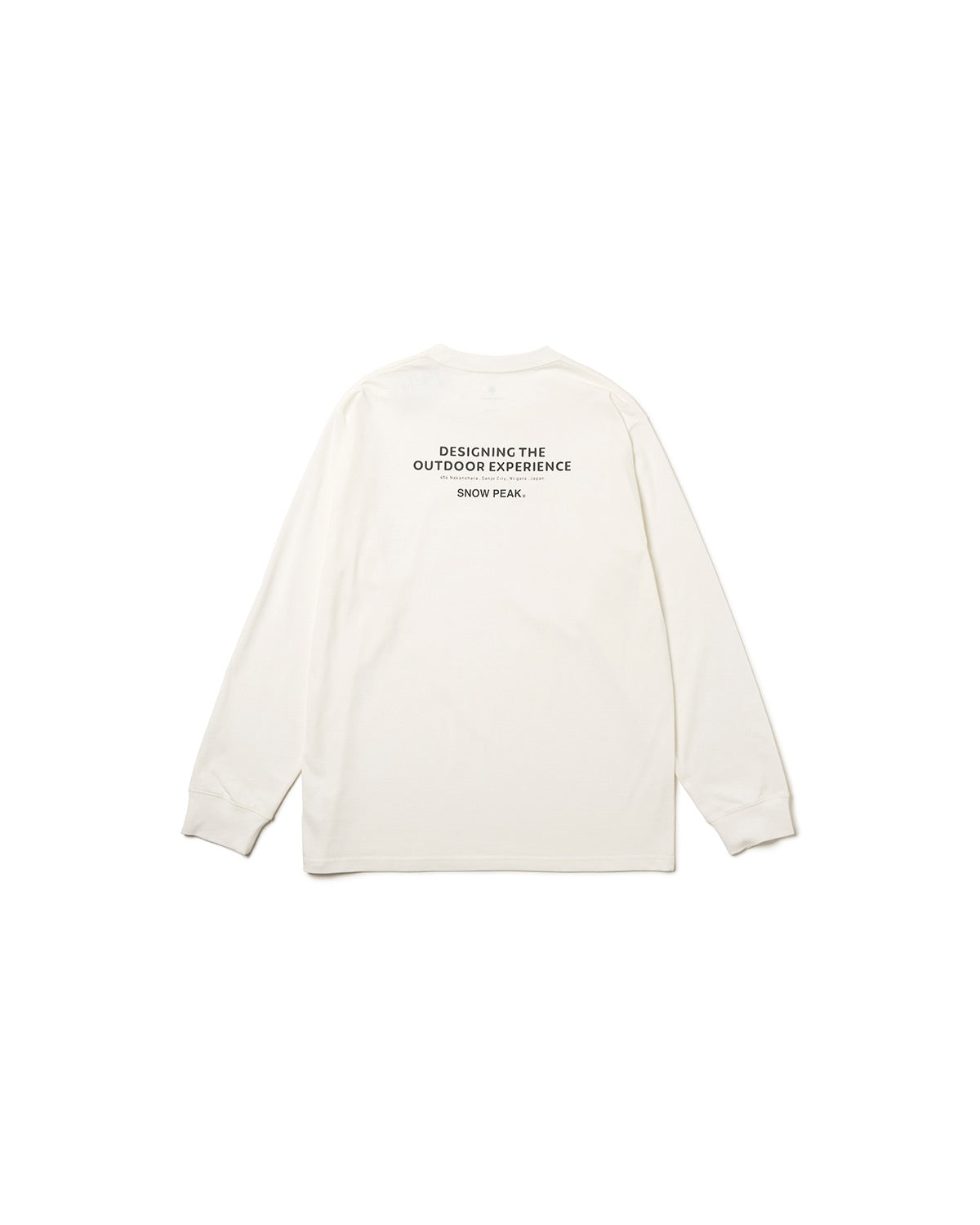 Snow Peak Typography L/S T-Shirt