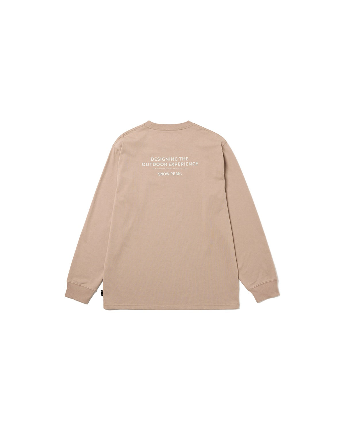 Snow Peak Typography L/S T-Shirt
