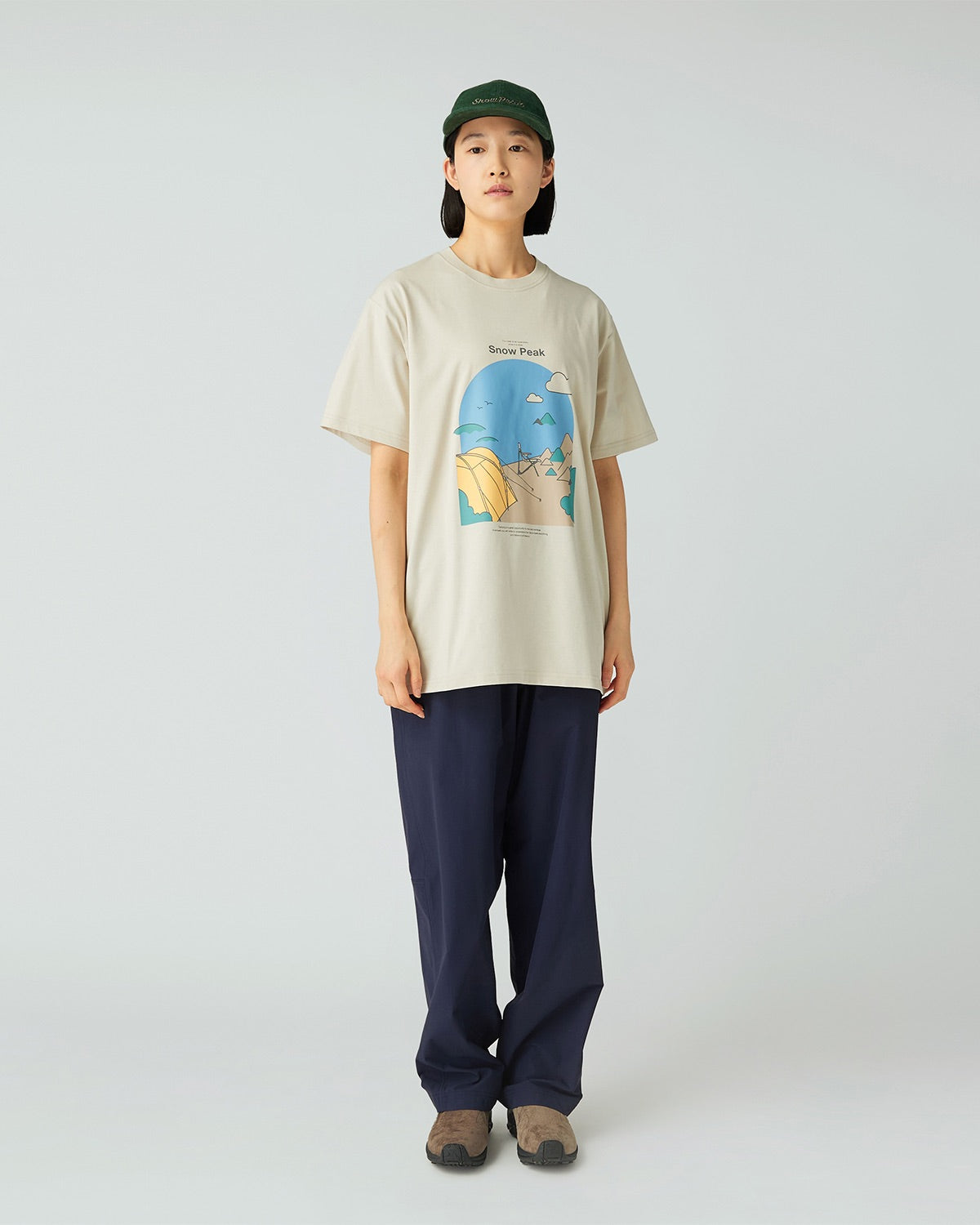 Camping Graphic T-Shirt | Snow Peak