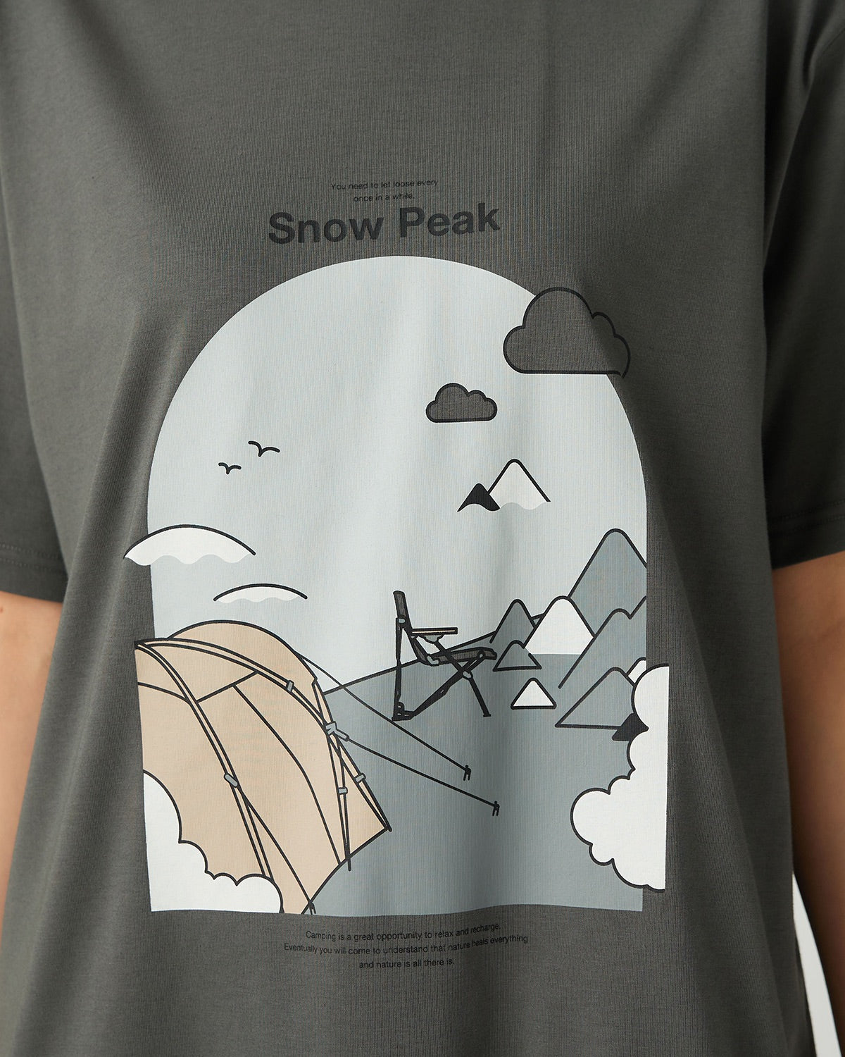 Camping Graphic T-Shirt | Snow Peak