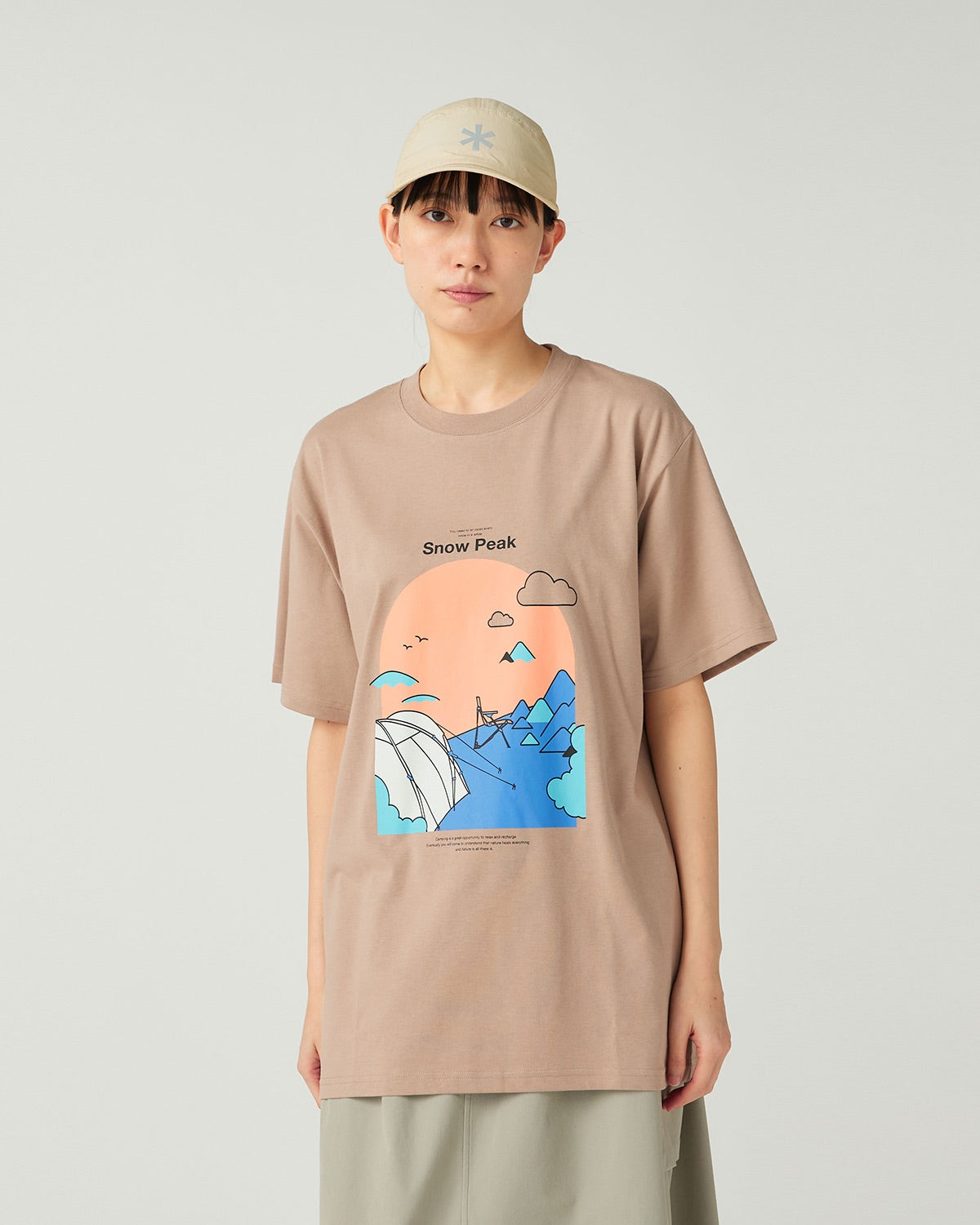 Camping Graphic T-Shirt | Snow Peak