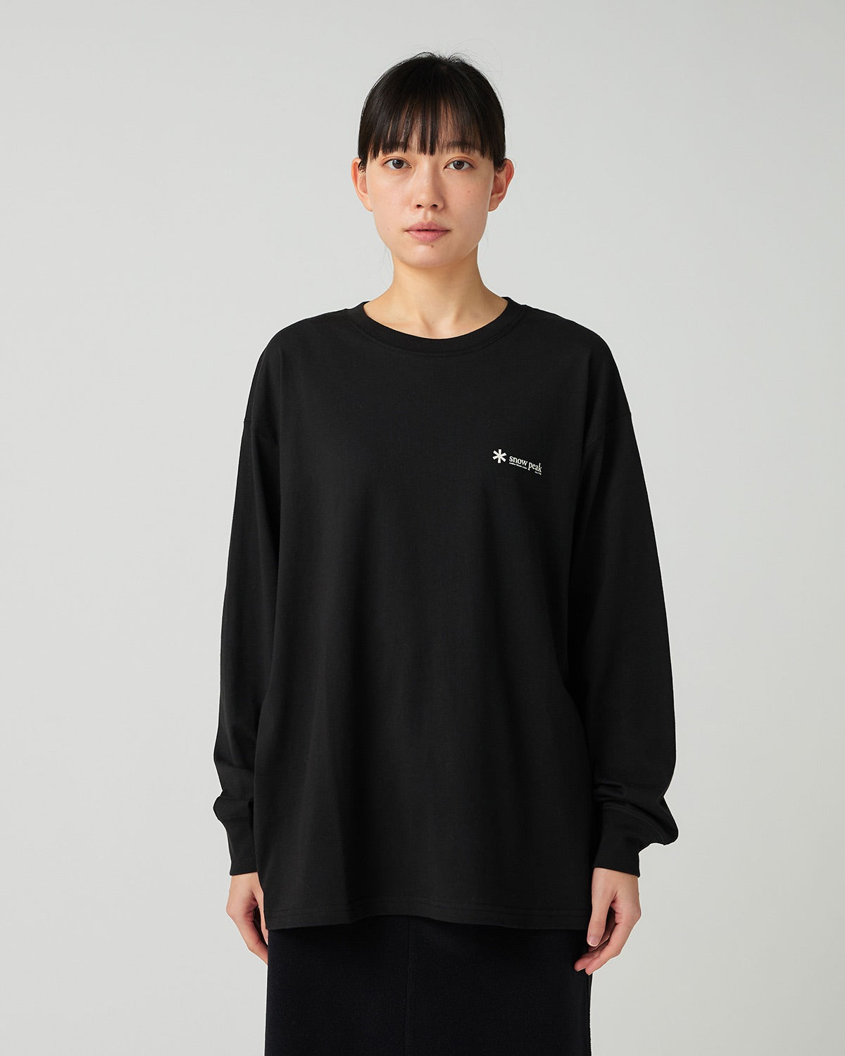 Soft Cotton Relaxed Logo L/S T-Shirt | Snow Peak