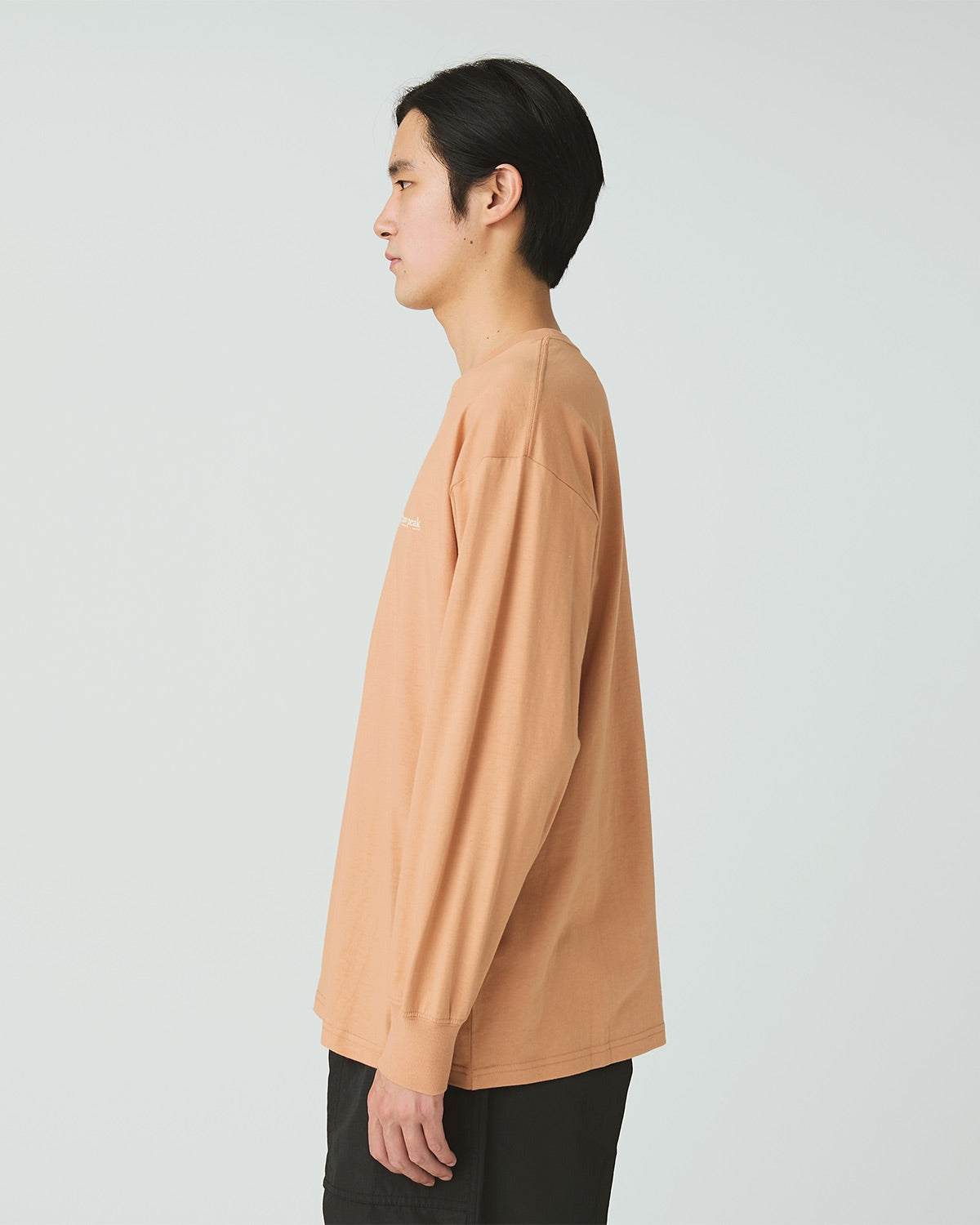 Soft Cotton Relaxed Logo L/S T-Shirt