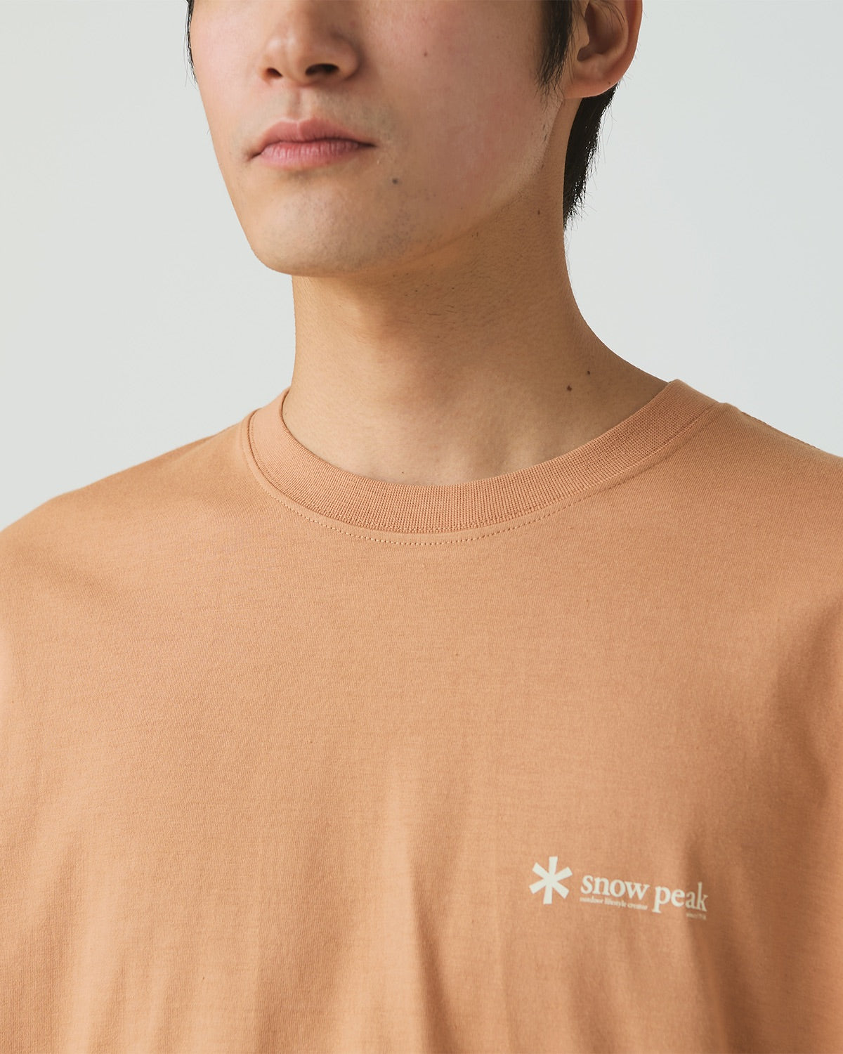 Soft Cotton Relaxed Logo L/S T-Shirt