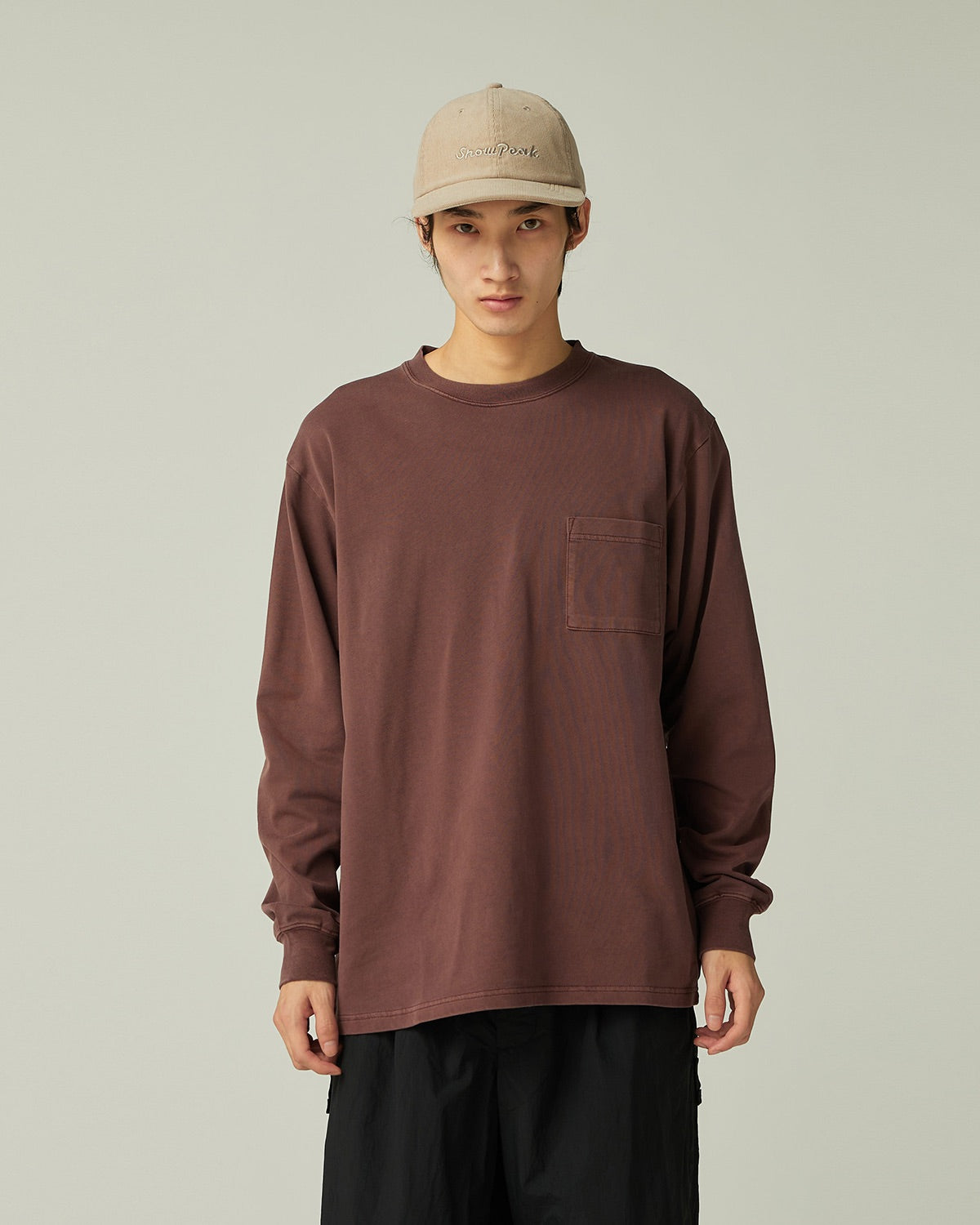 Garment Dyed L/S T-Shirt | Snow Peak