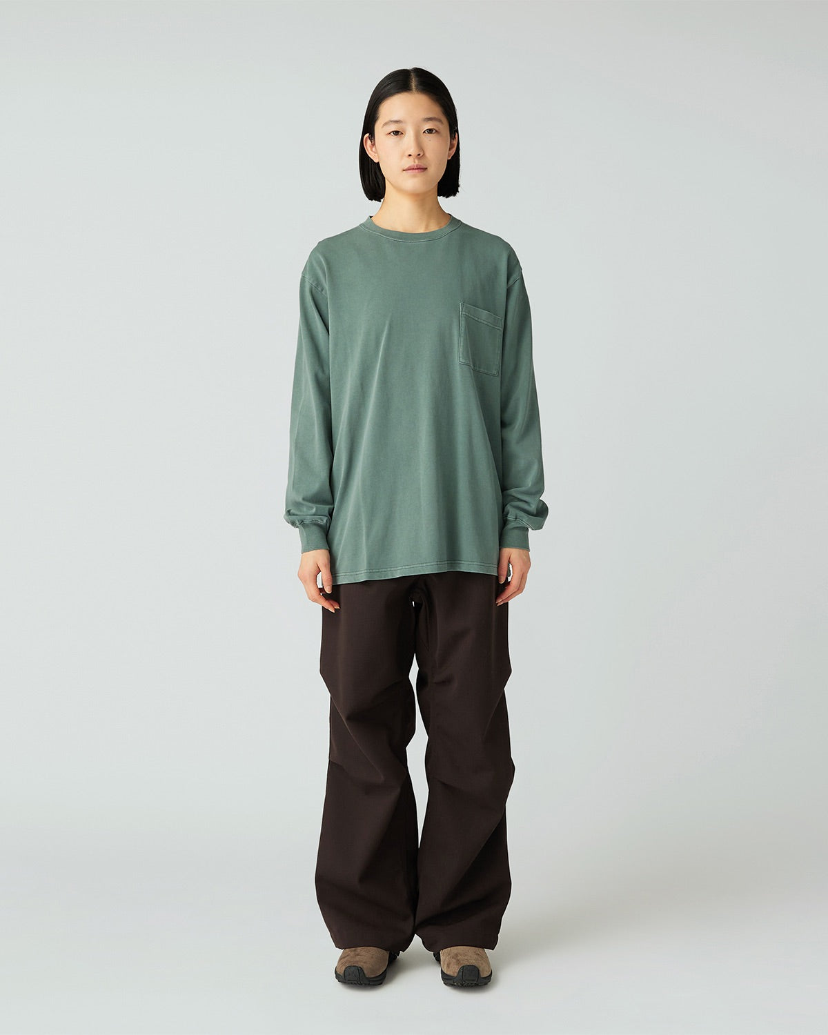 Garment Dyed L/S T-Shirt | Snow Peak