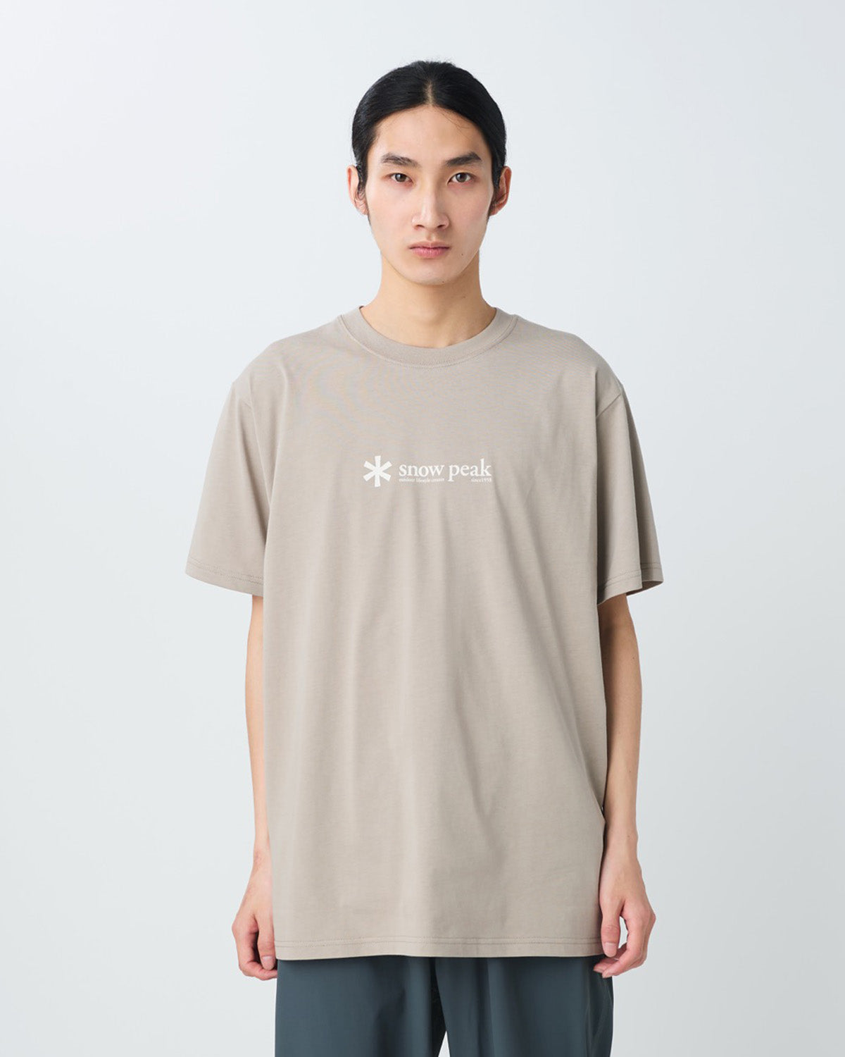 Soft Cotton Logo Short Sleeve T-Shirt | Snow Peak