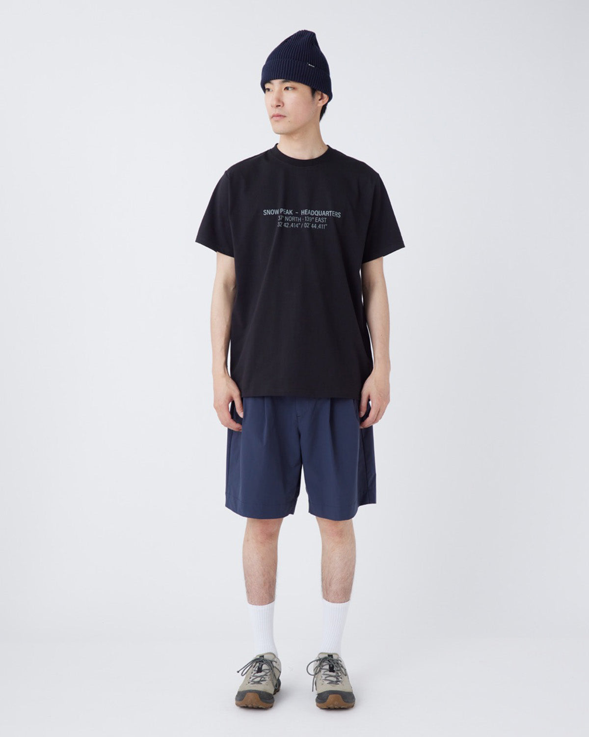 HQ Topographic Map T-Shirt | Snow Peak