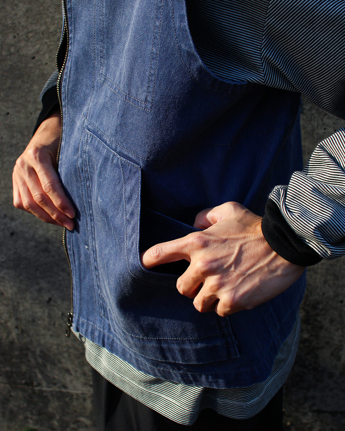 Sulfur Dyed Fade Vest | Snow Peak