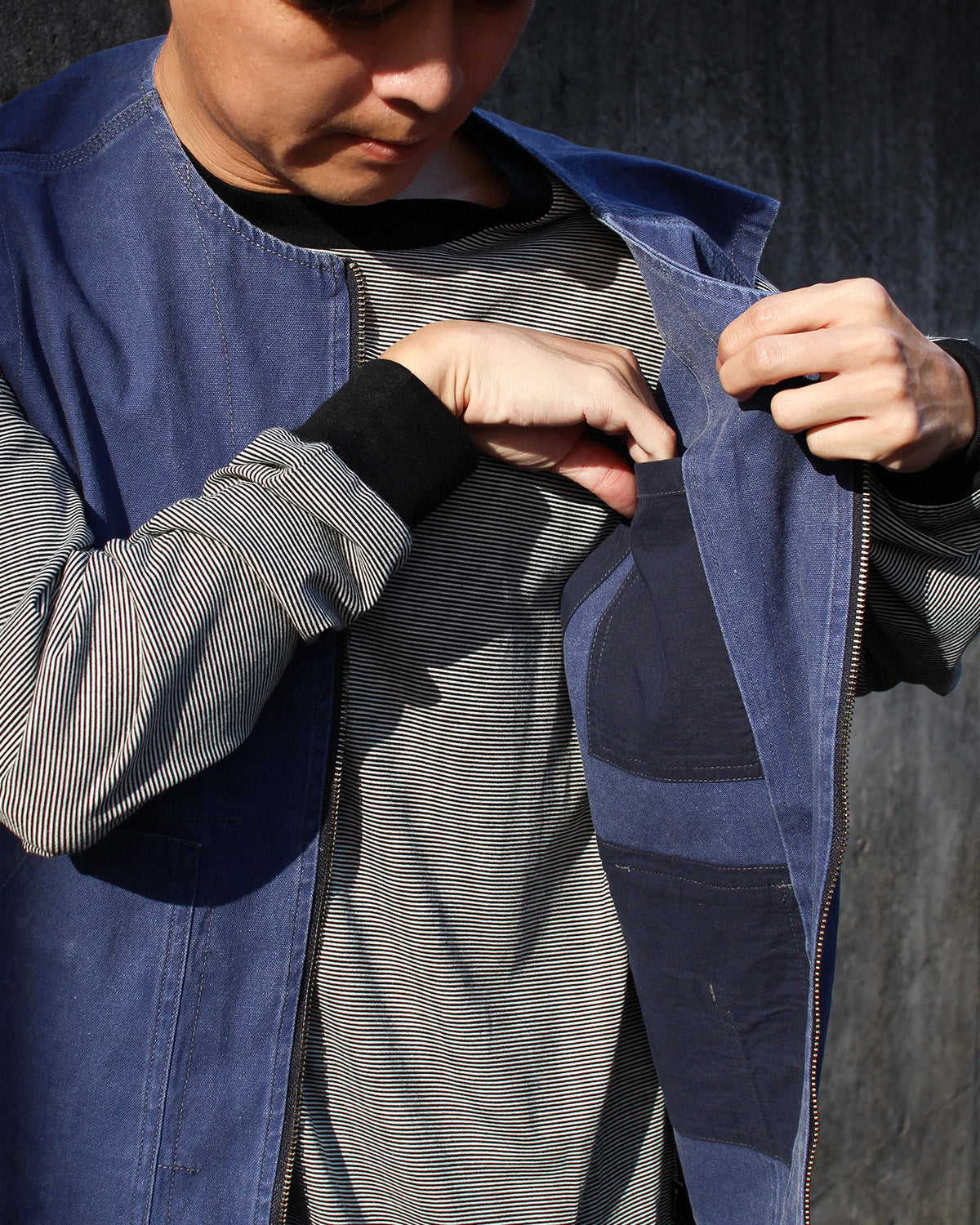 Sulfur Dyed Fade Vest | Snow Peak
