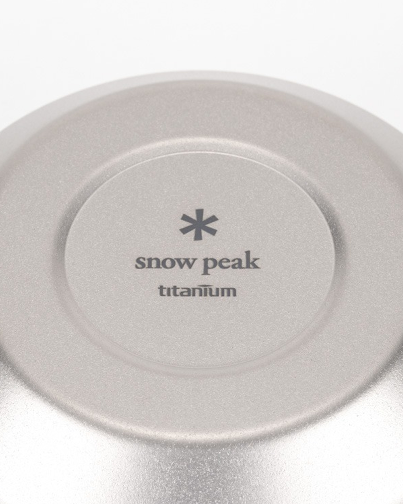 Snow Peak Titanium Double Bowl 400 TW-240