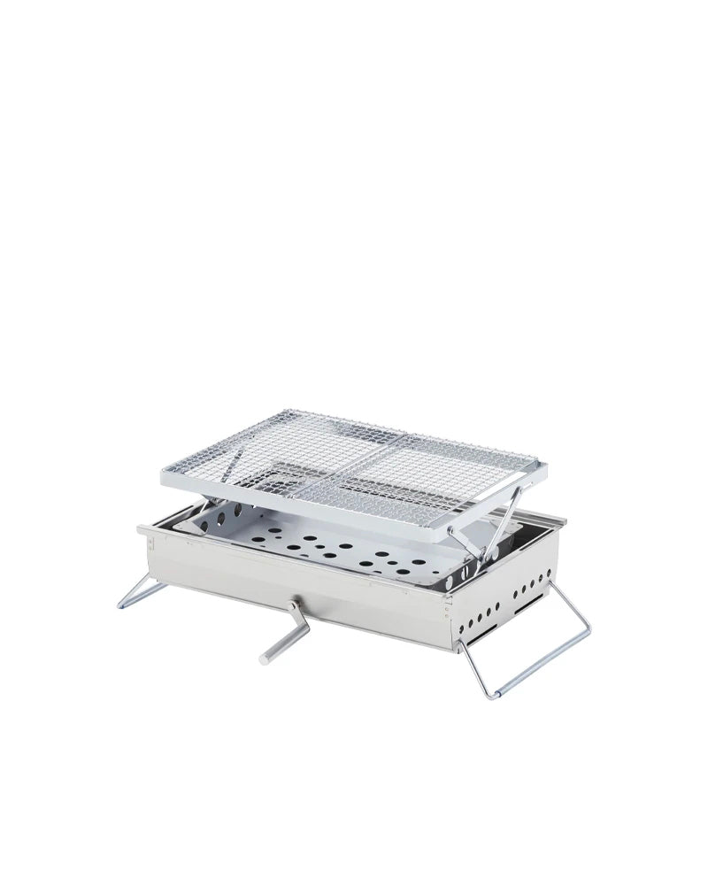 Double Unit BBQ Box - Iron Grill Table - Snow Peak – Snow Peak