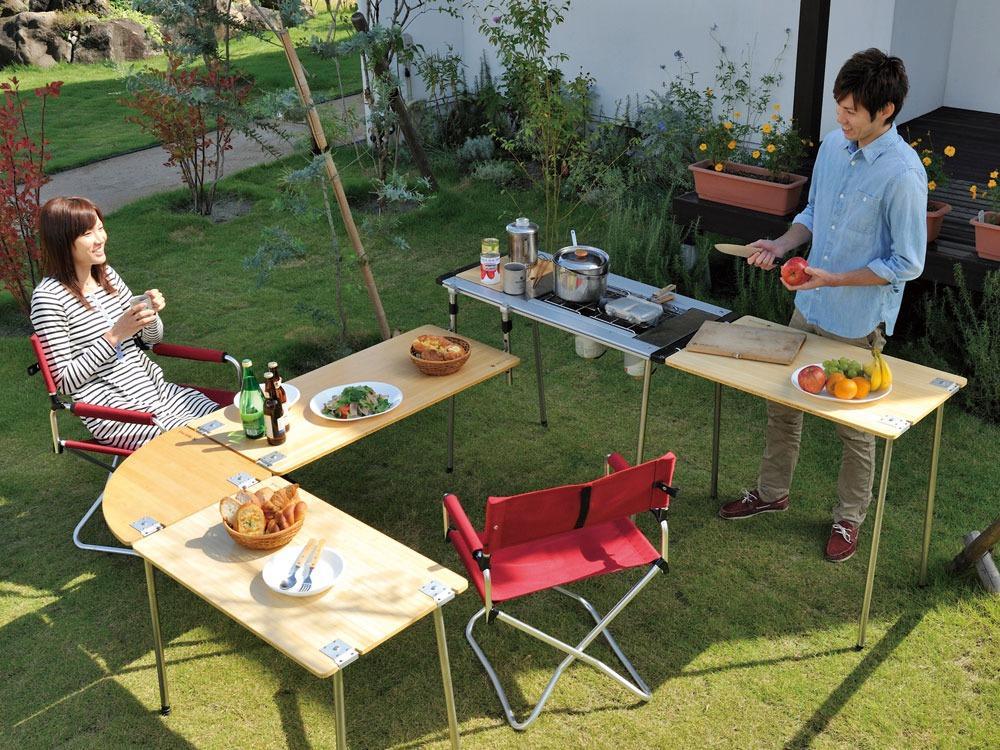 IGT Standing Height 830 Leg Set - Iron Grill Table - Snow Peak 