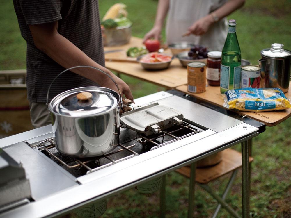 Stainless Steel Kitchen Table - Iron Grill Table - Snow Peak – Snow Peak