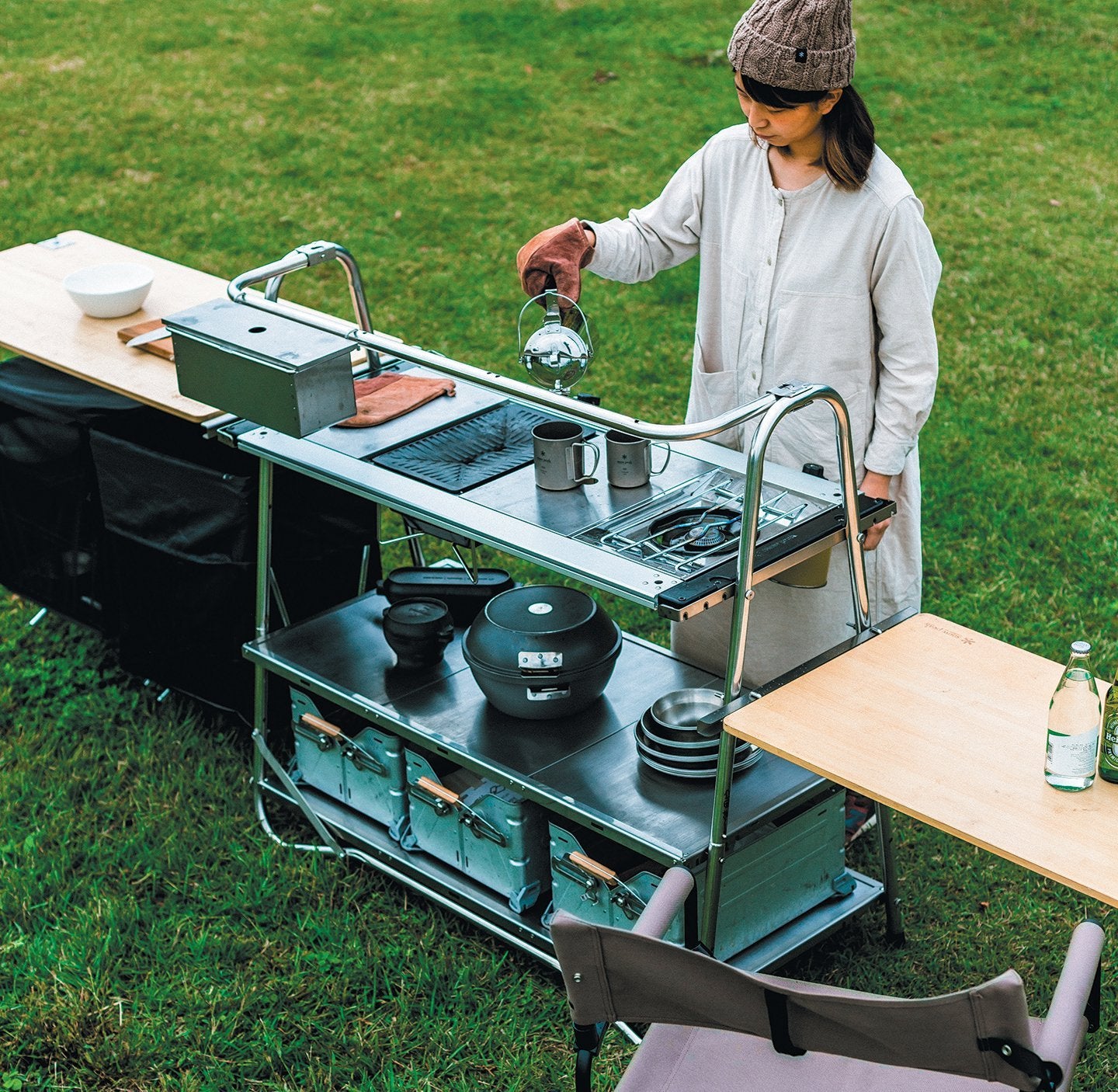 Snow Peak Entry Iron Grill Table