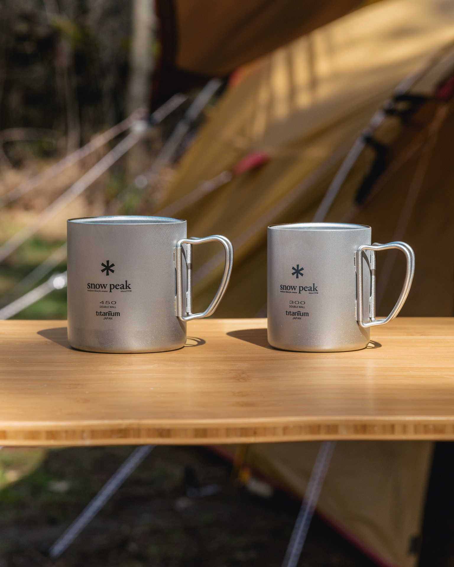 Titanium Double Wall 300 Mug - Ultralight Titanium Camping Cup Titanium Double Wall 300 Mug - Ultralight Titanium Camping Cup