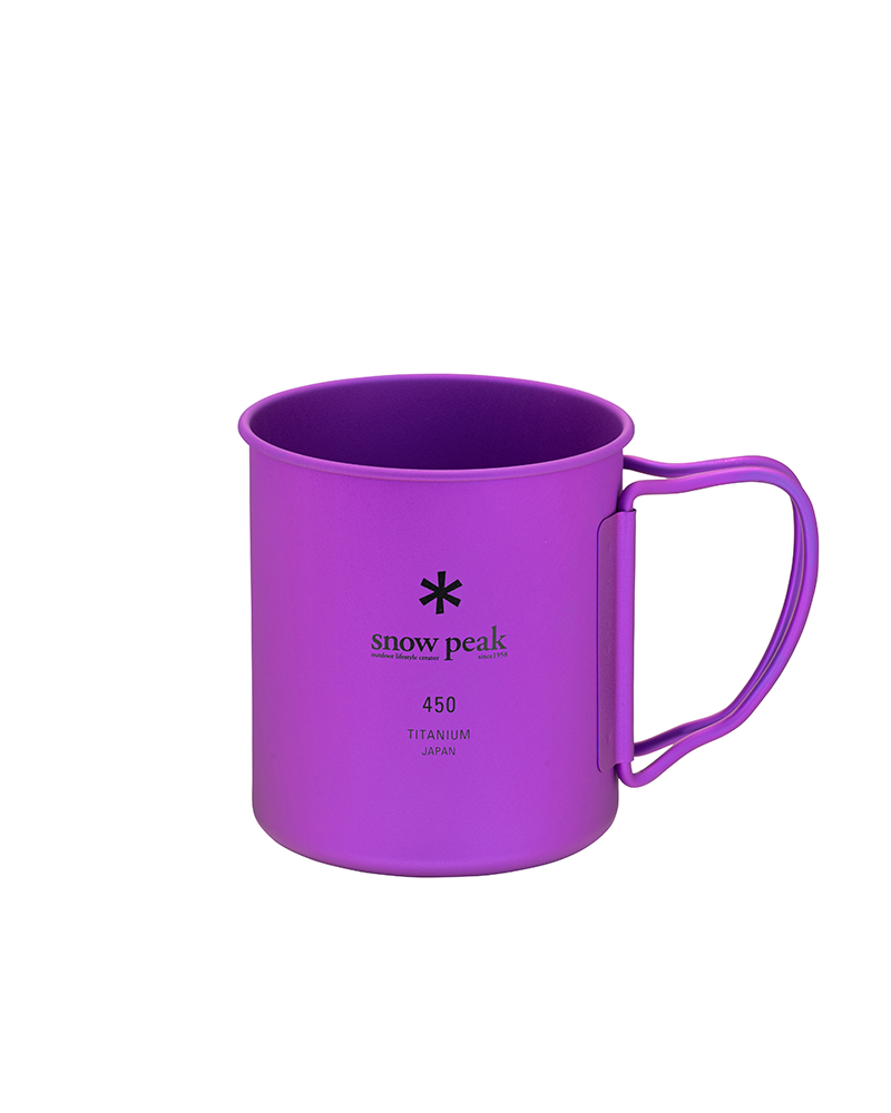 Ti-Single 450 Anodized Cup | Snow Peak Ti-Single 450 Anodized Cup | Snow Peak