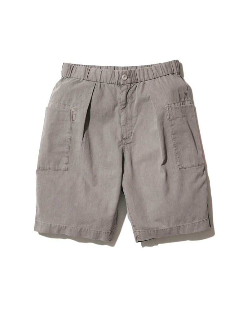 Natural-Dyed Recycled Cotton Shorts