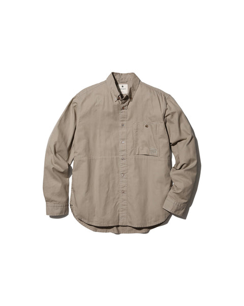 Organic Cotton Poplin Button-Down Shirt – Snow Peak