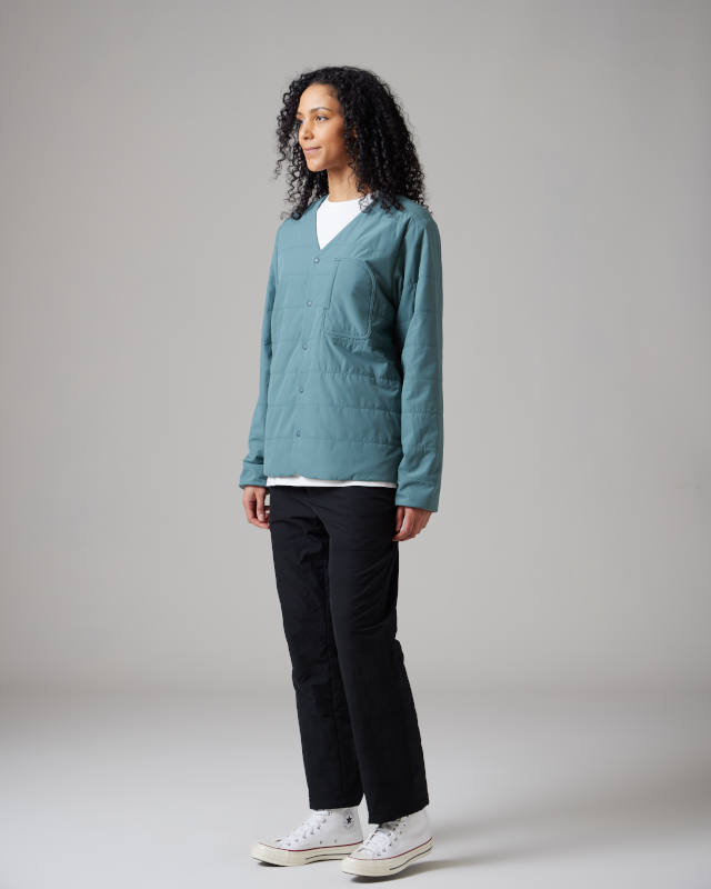 Flexible Insulated Cardigan – Snow Peak