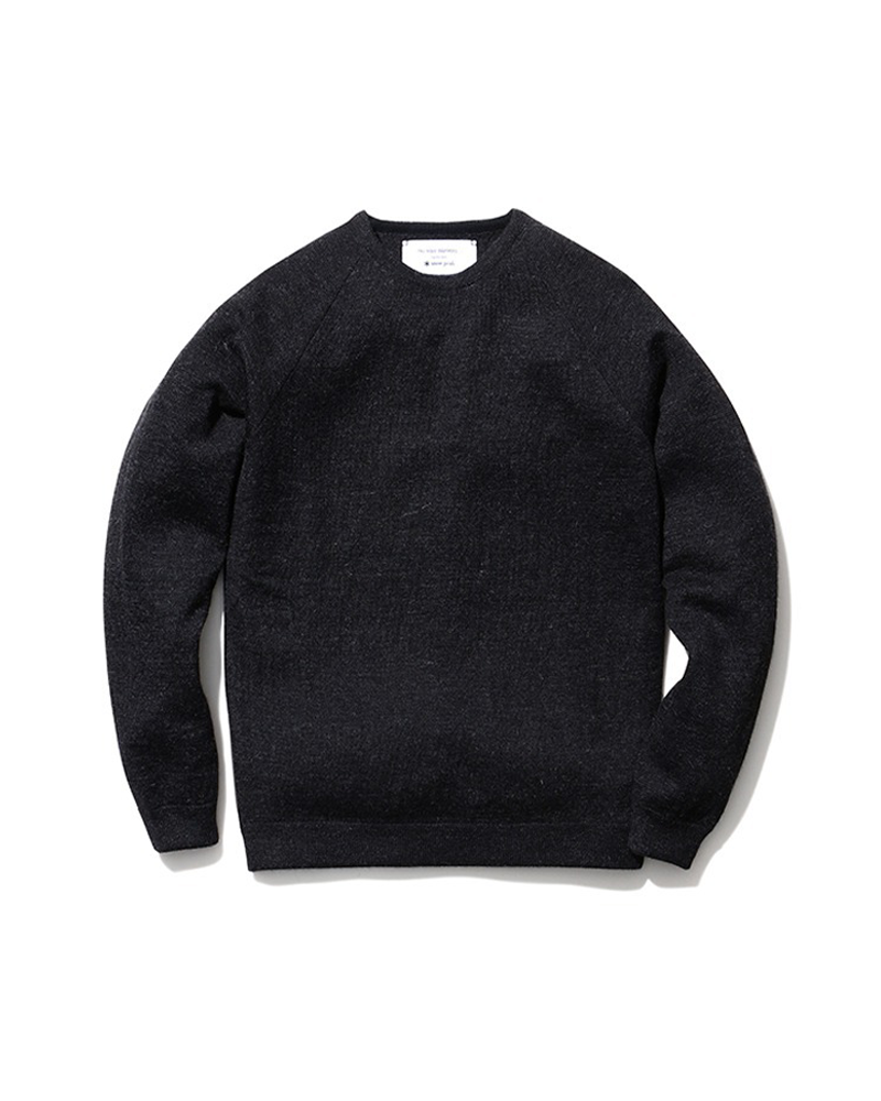 Inoue Brothers Raglan Crewneck Knit Sweater