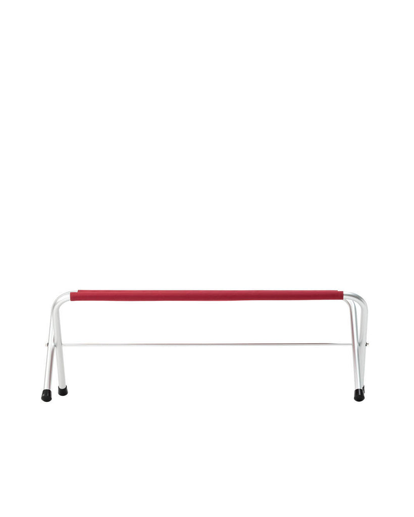Red Folding Bench