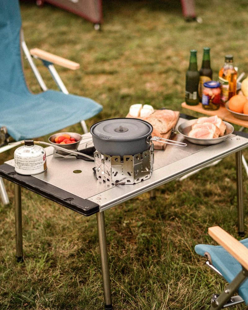 Iron Grill Table Camp Kitchen Starter Set – Juniper Overland