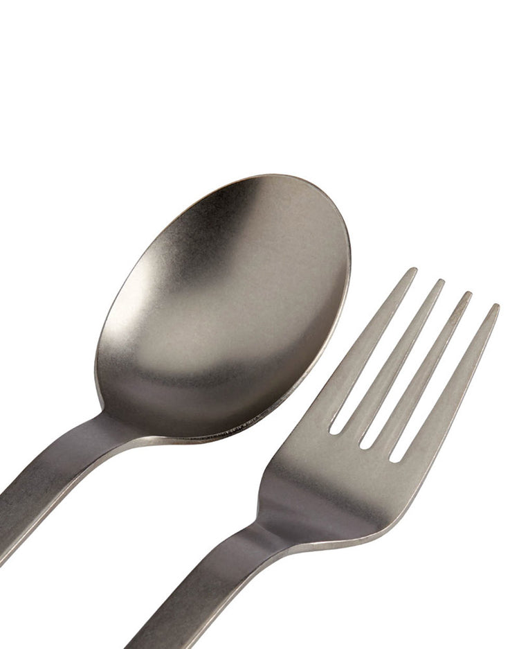Snow Peak Titanium Fork & Spoon Set Snow Peak